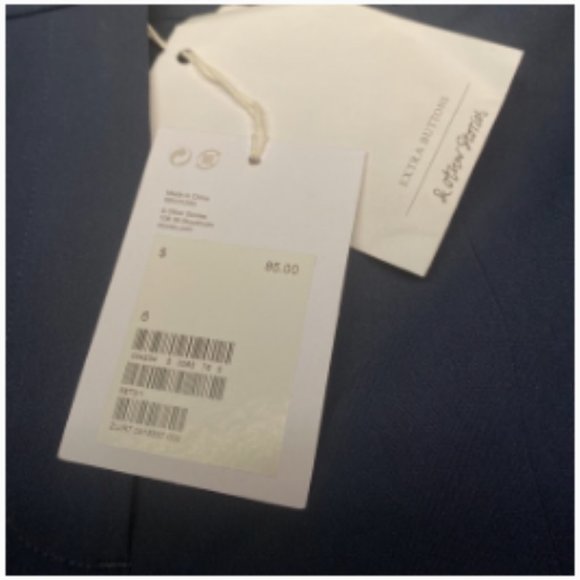 Stockholm Atelier Navy Blue Suit Pants Size 6‎ - Picture 4 of 4